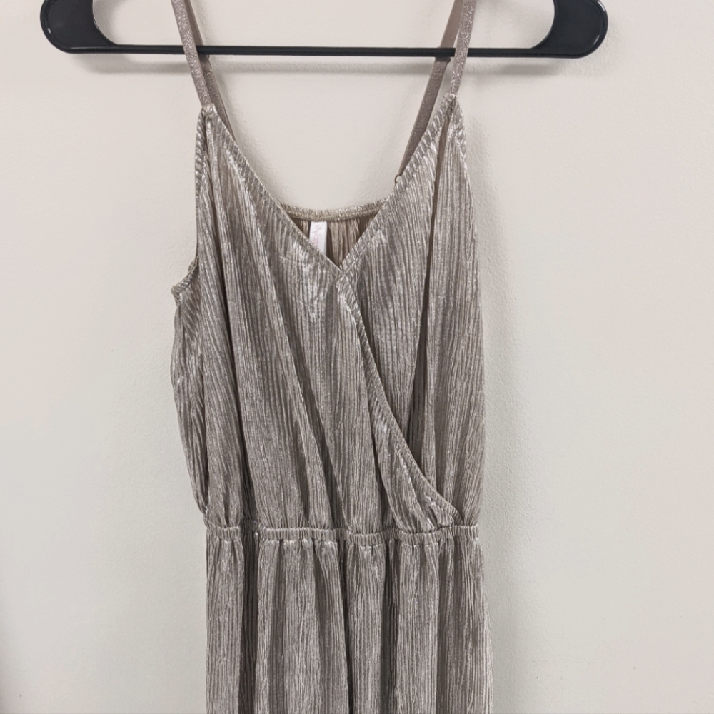 Sparkly tank top jumpsuit